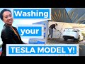 The WRONG way to wash a Tesla Model Y... save yourself the time