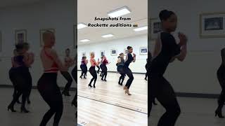 Some highlights from Rockette auditions 👯‍♀️💓 What was your favorite part?