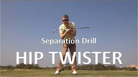 Golf Swing Drill - Hip Twister
