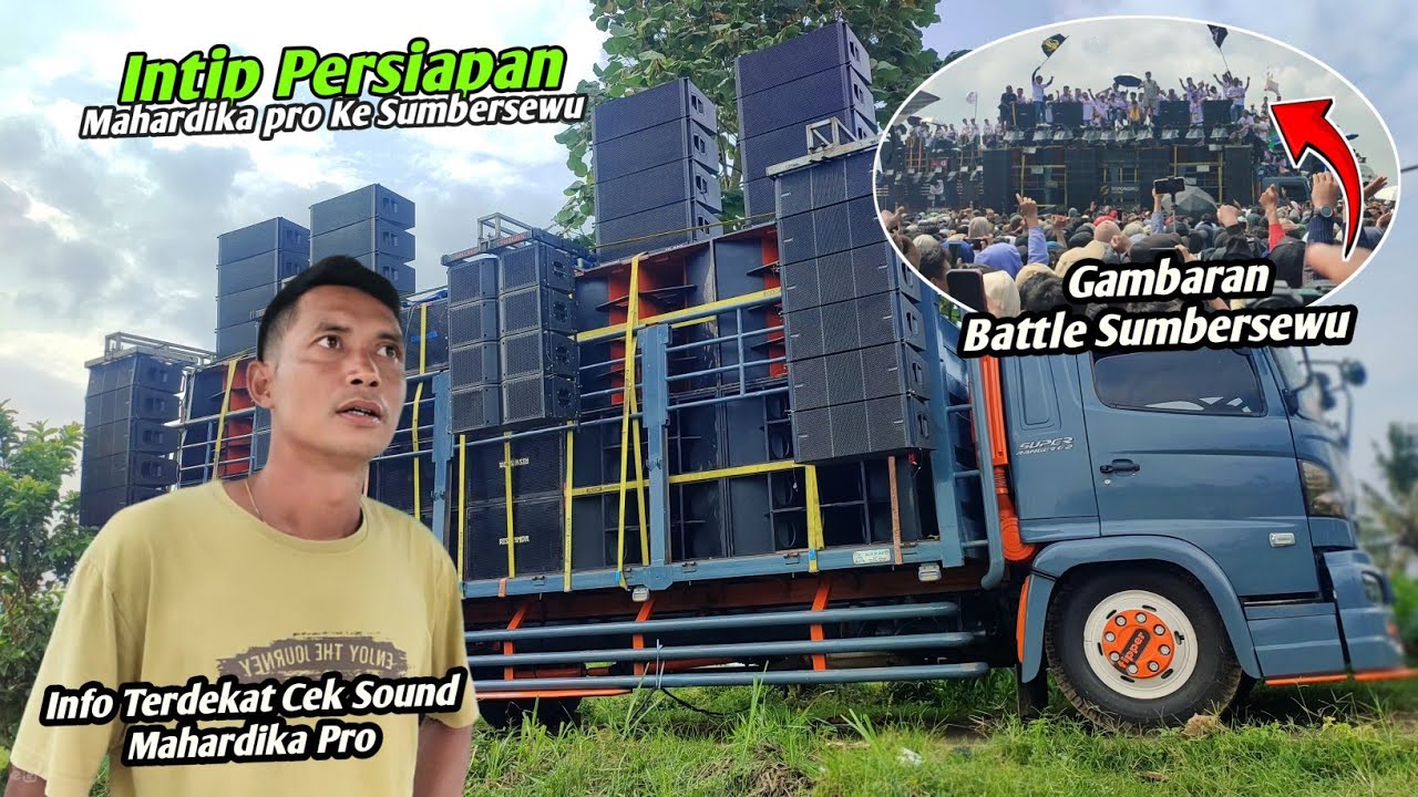 Intip Persiapan Mahardika Pro Ke Sumbersewu🔥Info Cek Sound Sebelum Brangkat Battle 