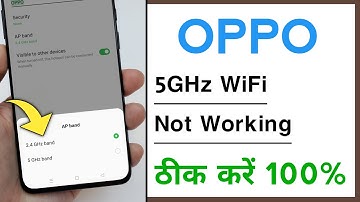 OPPO 5GHz WiFi Not Working Problem Solve 2022