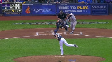 COL@MIL: Arenado rips an RBI double down the line