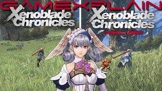 Xenoblade Chronicles: Definitive Edition - Gameplay Graphics Comparison (Nintendo Switch vs. Wii)