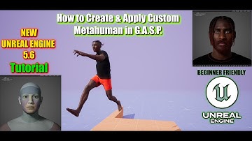 How To Create And Add New Metahuman In GASP Unreal Engine 5.6 Tutorial - Beginner Friendly!