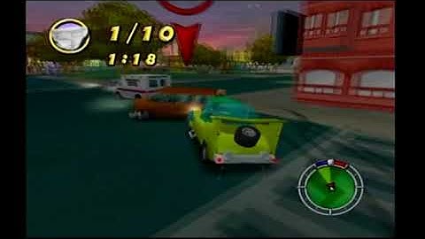 The Simpsons Hit & Run: Level 5 Mission 3 - Eight Is Too Much