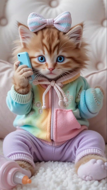 🤣 Hello Kun Papa Ghar Pr Ni H part 6 🥰 #catvideos #cartoon #cutecat #papa #funny #catshorts #shorts