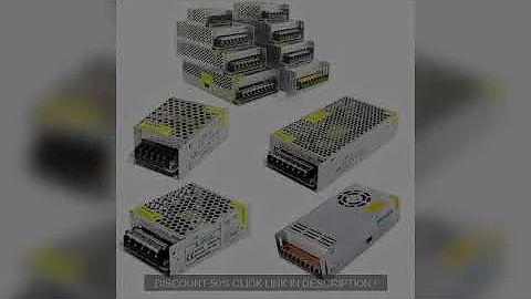 Discount 11.11 Switching Power Supply DC 5V 12V 24V 36V 48V 60W 360W 600W Light Trans