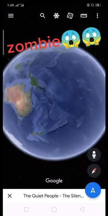 Google Earth #Zombie