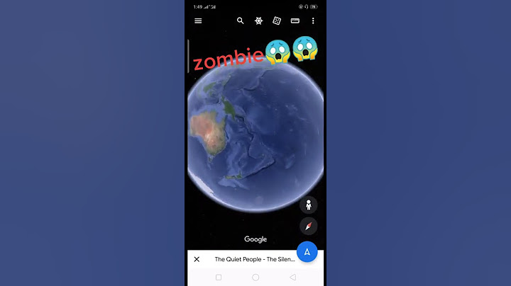 Google Earth #Zombie