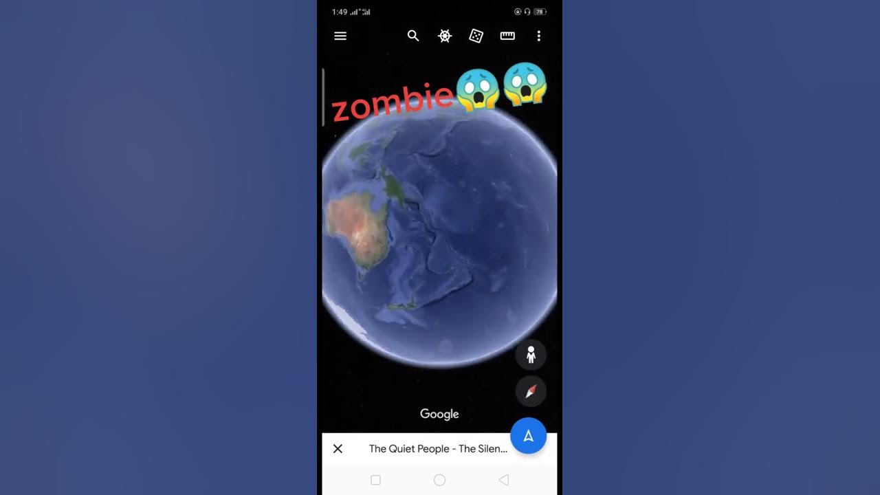 Google Earth #Zombie