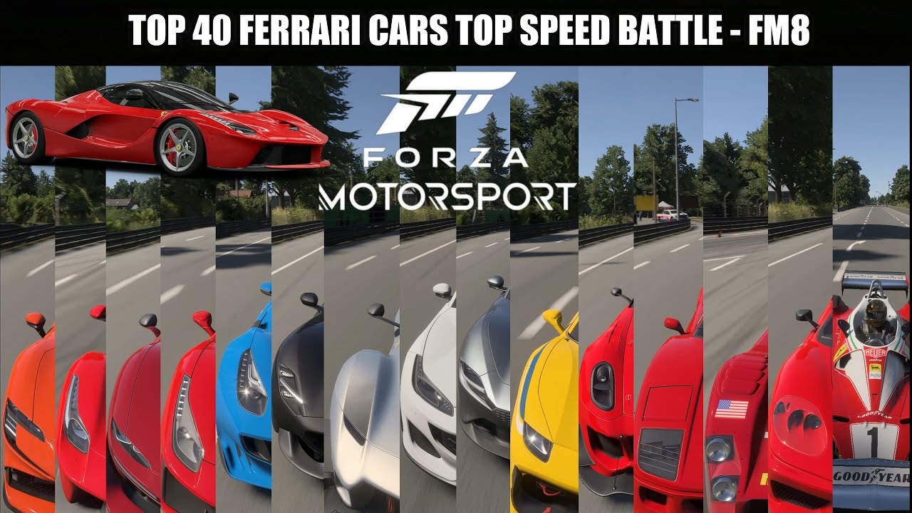 30 Fastest Cars in Forza Motorsport 4 - Sports Cars World