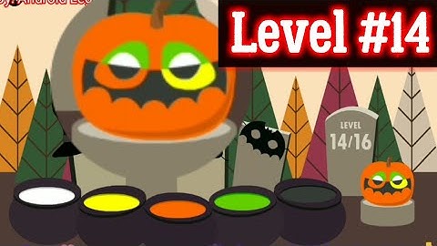 Boo! Factory balls Level 14 Android iOS walkthrough solution A Bart bonte game