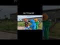 Plants VS Zombies IN REAL LIFE 2 #shorts  (by MVT JantZ)