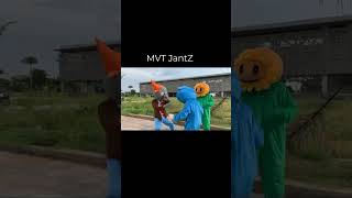 Plants VS Zombies IN REAL LIFE 2 #shorts  (by MVT JantZ)