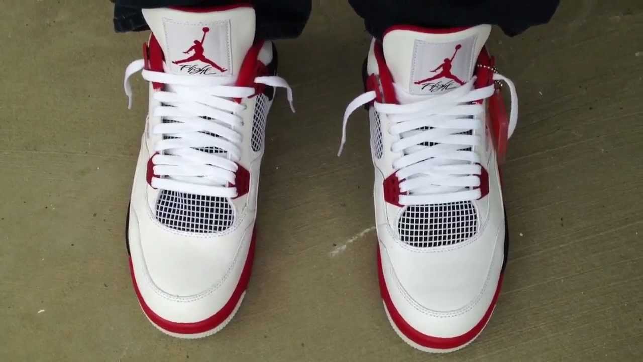 varsity red 4s