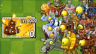 Every Random Plants LEVEL 1000 Power-Up vs ALL Final Bosses Fight! - PvZ 2 Mod Final Bosses