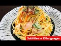 これだけは覚えてほしい！味見で無くなるほど超旨い『やみつきスパゲティサラダ』Pasta Salad 意面沙拉 파스타 샐러드 パスタ สลัดพาสต้า 먹방 モッパン スパサラ 大食い