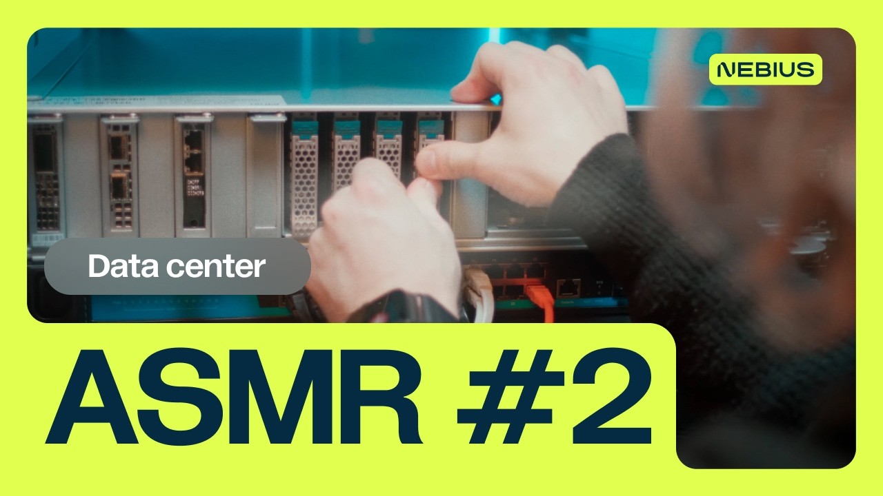 Data Center ASMR #2: Racking the Server Inside Nebius