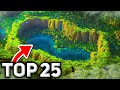 TOP 25 BEST NEW SEEDS For BUILDING In MINECRAFT 1.20! (Bedrock &amp; Java)