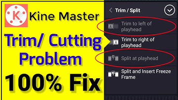 KineMaster Split/Trim Problem | KineMaster Trim option disabled Solution |🔥100% Working| #Kinemaster