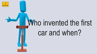 Who Invented The First Car And When?