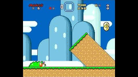 Super Mario World widescreen hack (with & without BSO file)