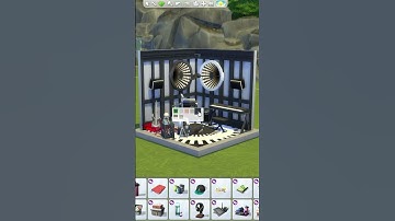 3x3 Black and White Music Room Speedbuild #shorts