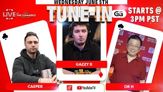$25/$50+$50 BBA LIVE AT THE COMMERCE | GAZZY B, CASPER, DR H