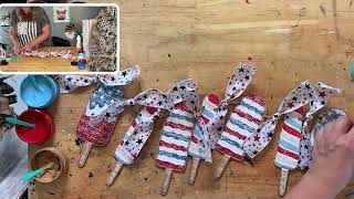 🇺🇸🇺🇸🇺🇸 Patriotic Popsicle Garland - DIY Kit 🇺🇸🇺🇸🇺🇸