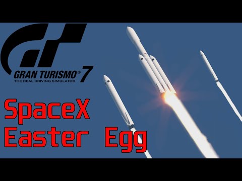 SpaceX Rockets Easter Egg found in Gran Turismo 7