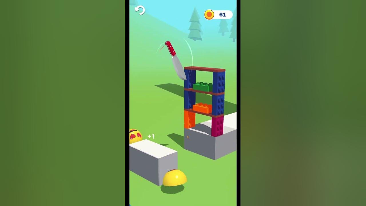 игра ножи - YouTube