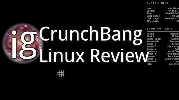 CrunchBang Linux Review - Linux Distro Reviews