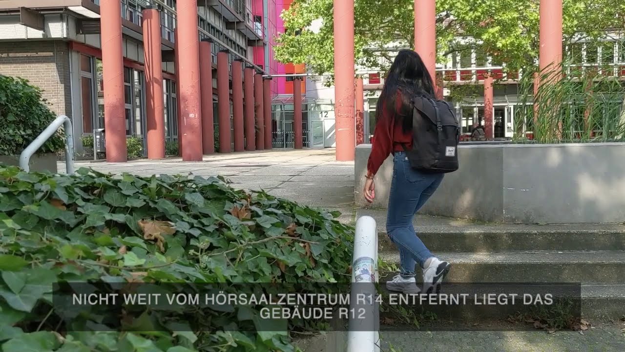 Rundgang über den Campus in Essen