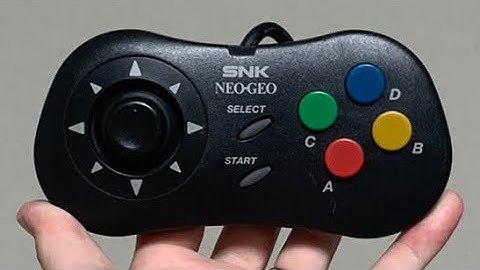 SNK Neo Geo CD Controller Teardown and Clean