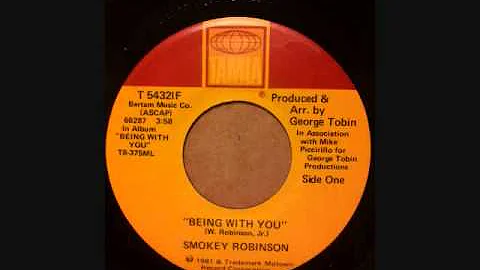 SMOKEY ROBINSON  BEING WITH YOU