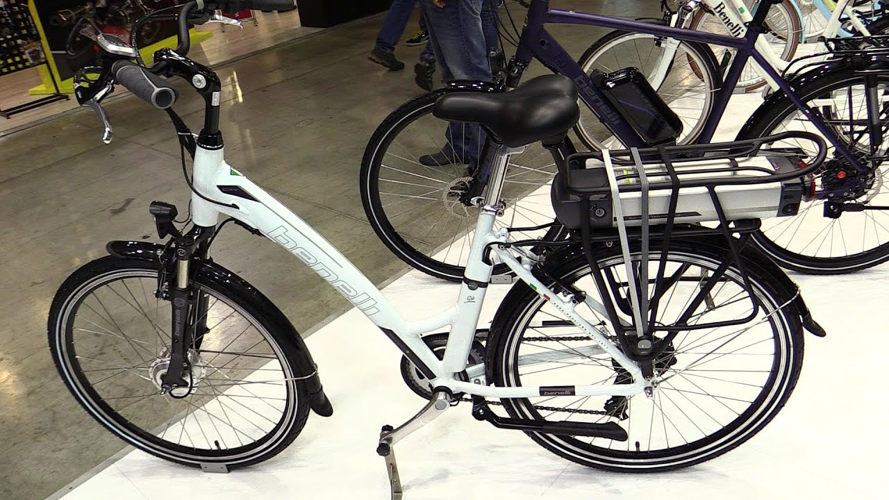 2015 Benelli Gio Electric Bike Walkaround 2014 EICMA Milan Moto