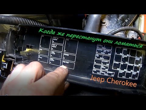 Video: Gdje je relej bljeskalice na Jeep Cherokeeju iz 2001.?