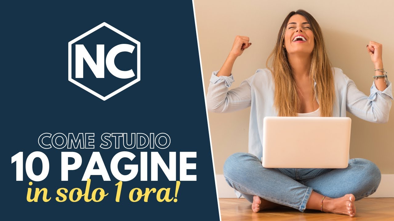 Come Riesco a Studiare 10 Pagine Ogni Ora (Esempio Pratico in Diretta
