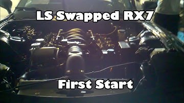 LS6 Swapped FD RX7 - First Start - Project FD