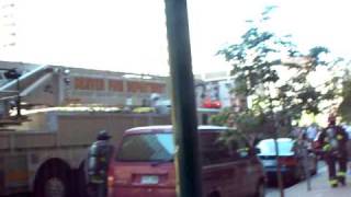 Fire at the Sheraton Hotel in Denver, CO