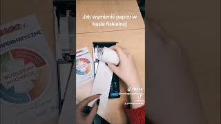 Jak Wymienić Papier W Kasie Fiskalnej Posnet Ergo