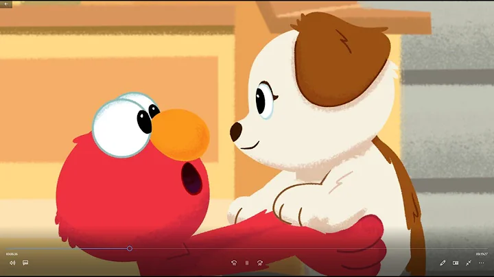 Elmo Gets A Puppy 2021