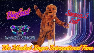 The Masked Singer UK  Bigfoot  Season 5 Full