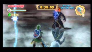 Zelda Skyward Sword Fighting Demise with the Bug Net
