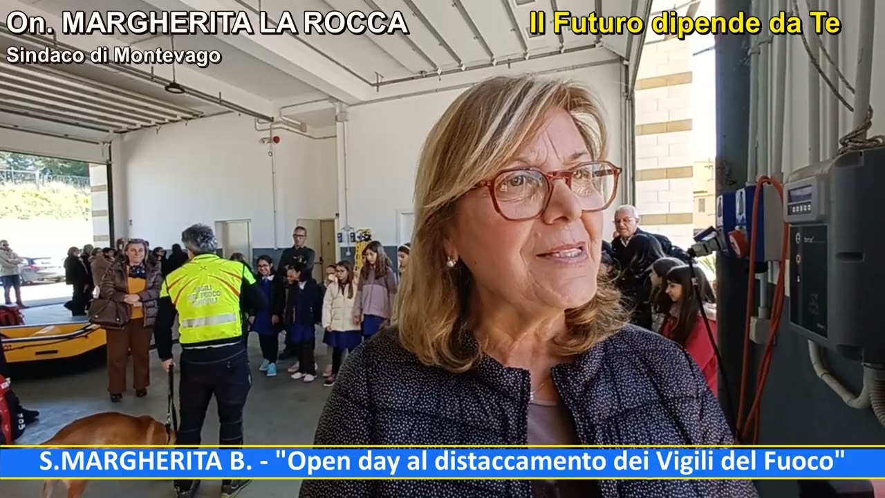 26.02.2026 S. MARGHERITA B. “Educare alla sicurezza”. Open day al distaccamento dei Vigili del Fuoco
