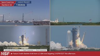 Falcon 9 takes off from Cape Canaveral on Wednesday (May 8, 2024)