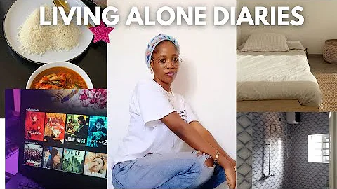 LIVING ALONE DIARIES 🔐🏡 | First night in my new apartment + Home cooking | Life of a home buddy 💨💦