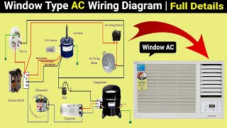 Window AC wiring diagram