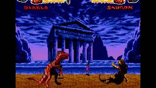 Mega Drive Longplay [363] Primal Rage