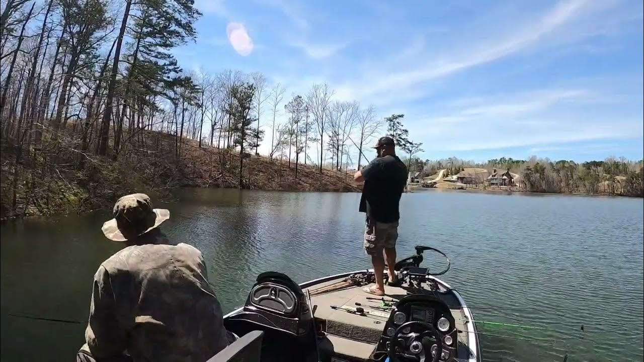 Spring Bass Fishing Lewis Smith Lake Alabama. Day 1. YouTube
